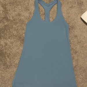 lululemon athletica Steel Blue Tank Top